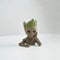 Baby Groot Pot de fleurs créatif pour plantes succulentes Cactus Pot de fleurs Pot à crayons pour l'intérieur (Pot de fleur vide, style 2)