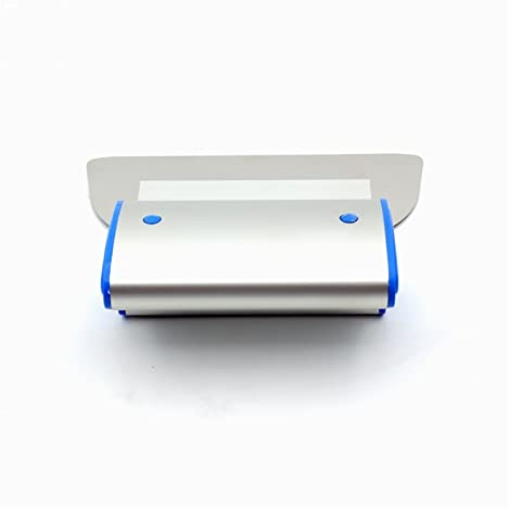 FHYTGBS Skimming Blade Spatulas-16 40cm Smoothing/Knock-Down Knife Extruded Aluminum Stainless Steel Construction High-Impact End Caps Drywall Spatulas (Size : 7in NO2)