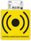 Exacompta - Réf. 67051E - 1 pictogramme adhésif Surveillance électronique - En vinyle PVC traité anti-dérapant - Finition brillante - Dimensions : 10 x 10 cm Coloris : noir sur fond jaune