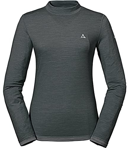 Schöffel Merino Kapuzenpullover Pirate Black S