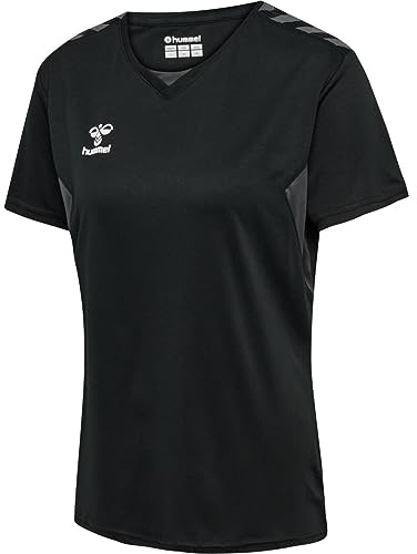 hummel Authentic PL Trikot Damen Weiß schwarz, L Damen