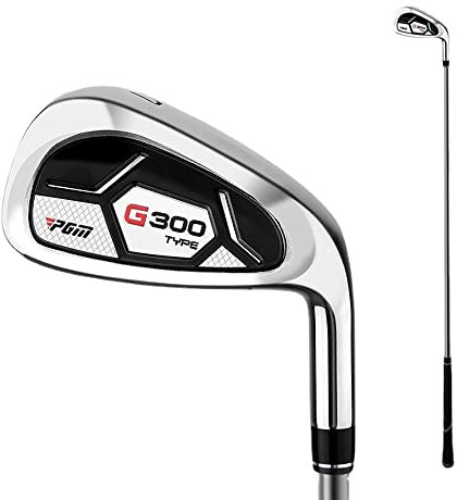 R/S Left/Right Handed Golf Irons for Men Women, High Elasticity Upgrade Surface Golf 7 Iron for Practicing Clubs Single Clubs (Right Hand-Steel Rod)