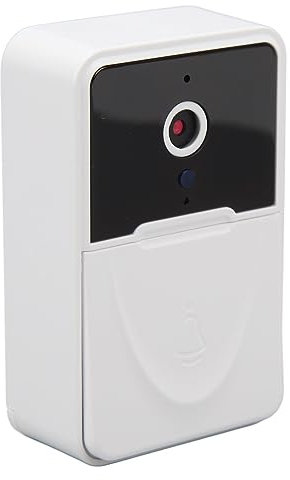 Smart Video Campanello 1080P, Telecamera di Sorveglianza a 2 Vie, Videocitofono Wireless per Visione Notturna con Riproduzione su, Obiettivo Grandangolare