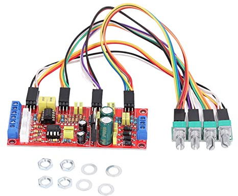 HIFI Audiophile Board NE5532 Vorverstärker Board Verstärker Board Kit Vorverstärker Leistungsverstärker Modul Potentiometer Erweiterung Mit Hochtöner Mitteltöner Bass Controller