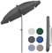 Sekey 2m Garden Parasol with Umbrella Cover - Adjustable and Portable Patio Umbrella for Beach, Garden, Pool, and Patio - UPF 50+ Sun Protection