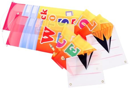 TOPBATHY 3paare Schuljahresbeginn Banner Willkommensbanner Für Schule Dekoration Zur Feier des Ersten Schultags Wiederverwendbar Leicht Und Knitterfrei Für Klassenzimmer Und