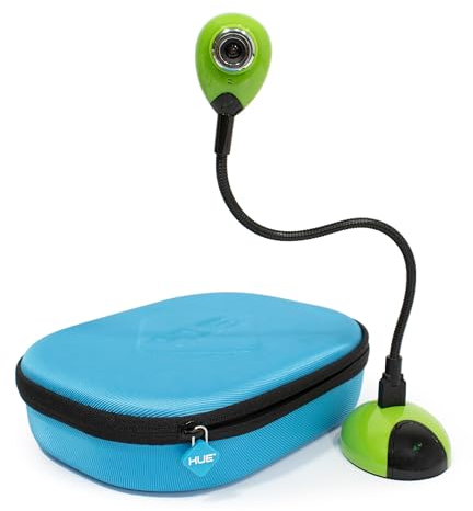 HUE HD Portable USB Camera and Visualiser with Carry Case (Green)
