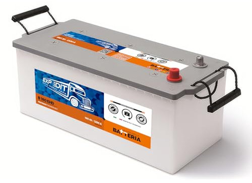 La Casa della Batteria Batteria Trattore e Camion Expedit Moving Energy Tech Batteria 12v 180Ah 1200A SX 513x223x223cm Senza Manutenzione Pronta all'Uso Made in Italy