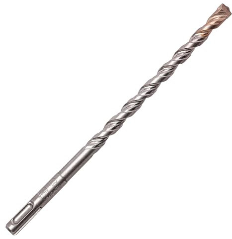 MIVOS Foret SDS PLUS- 260x12mm - Foret à béton professionnel - Idéal pour le perçage dans la pierre, le béton, la pierre naturelle, le granit - foret à béton de haute qualité - MADE IN EU