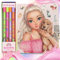 Depesche TOPModel Bleistift-Set SELFLOVE mit Radier-Topper & DOGGY Tagebuch KITTY & DOGGY – Perfekt für kreative Köpfe!