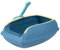 Pengchang Offene Katzentoilette, abnehmbare Mehrzweck-Katzentoilettenplatte for Katzen und Hunde(Blue)