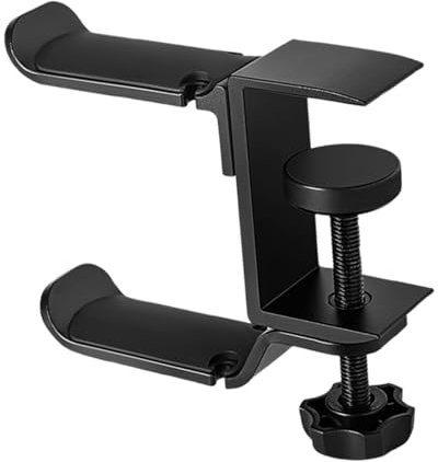 MERRYHAPY under Desk Headphone Hanger Headphone Stand Holder for Desk Gaming Headset Hook