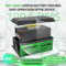 DATOUBOSS Batterie 48V 100Ah LiFePO4, Batterie Lithium 5120Wh avec BMS 100A, 5000-15000 Cycles Profonds, prise en charge en connexion série/parallèle, pour camping-car, panneau solaire, marine, ménage