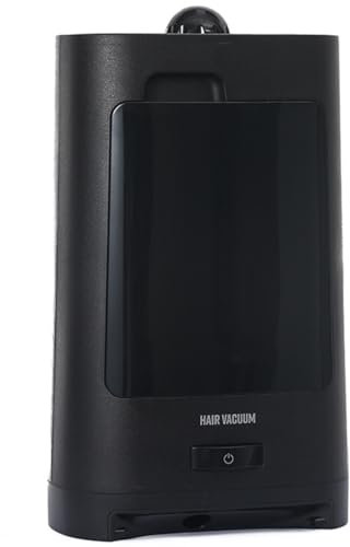 SMRHBWXS Aspirateur à Cheveux cassés de 2,7 L,Poubelle de Salon de Coiffure électrique avec Filtre et LED, Filtration à Haute efficacité