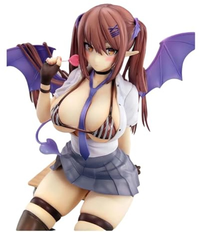 YUE YUAN Anime Figur Kleiner Teufel Figuren Sitzen Haltung Modell Charakter Statue Sammlung Ornament 9,25 Zoll
