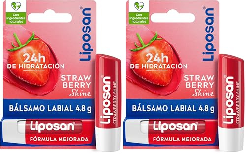 Liposan Strawberry Shine 1U (Packung mit 2)