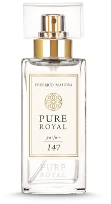 Pure Royal 147 Parfum Femme 50 ml | Floral Doux, Litchi, Mandarine, Lys et Vanille | Long Tenue 20%