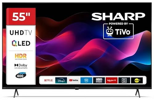 55HM5246E - TV 55 Pollici Smart TV 4K QLED DVB-T2 H.265/HEVC Nero Classe Energetica F