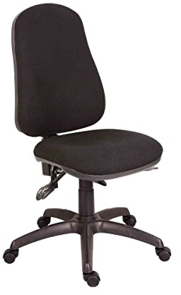 Teknik Office 9500BLK Ergo Comfort Fabric Chair - Black
