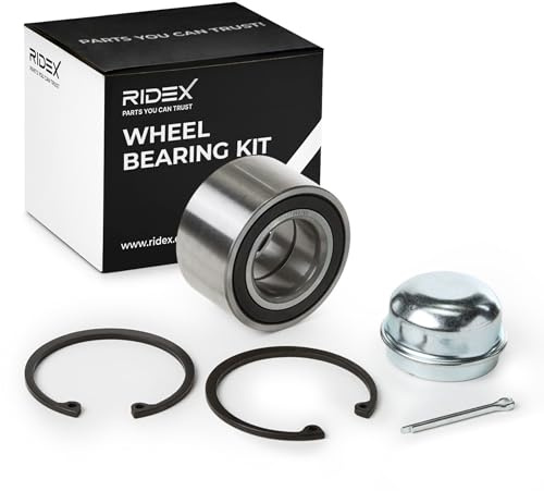RIDEX 654W0080 Radlagersatz pro 1 Rad Vorne Kompatibel mit OPEL Corsa D Schrägheck S07 328980 9156278WB 9195608