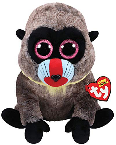 TY 36421 Wasabi, Pavian 24cm Beanie Boo's, braun