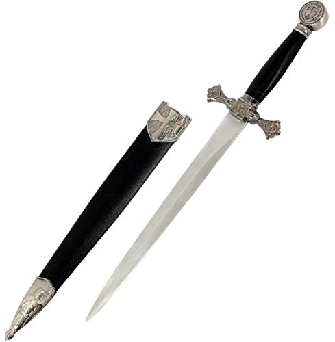 Unbekannt Templer Dolch mit Kreuz auf Wappen