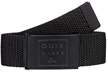 Quiksilver Herren Belts Principle - Gürtel aus Gurtband, Black, 1SZ, EQYAA03892