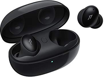 1MORE ColourBuds True Wireless Earbuds, Premium Bluetooth Earphones with Super Light-Weight Design, IPX5 Water Resistant, 22H Playtime, and Dual ENC Mic, for Workout, Sports, Home Office, Black