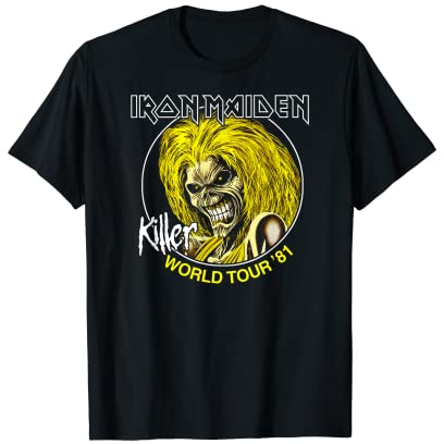 Iron Maiden - Killers World Tour Revision T-Shirt