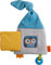 HABA 306008 - Buggy-Spielfigur Eulenhaus, Multifunktionsspielzeug ab 6 Monaten, Grau
