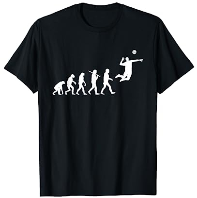 Volleyball Evolution Volleyballer T-Shirt