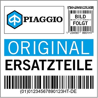 Blinker Piaggio, ohne Leuchtmittel, hinten, links für Vespa GTS HPE, 1D002713