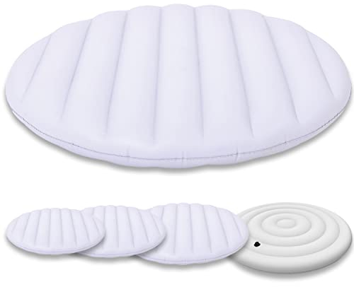 Avenli CleanPlus runde aufblasbare Abdeckung Spa/Whirlpool Thermoabdeckung (125x125x18cm)