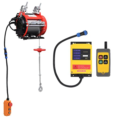 ECLAY Elektrischer Gerüstzug 500 kg mit Fernbedienung, Materialhandhabung, Heben & Hebe, Seilwinde