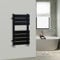 Warmehaus Flat Panel Bathroom Heated Towel Rail Radiator Ladder Black 650x400mm
