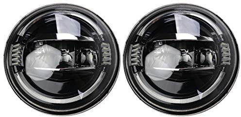 SXMA 7 Runder 100W LED Scheinwerfer Arbeitsscheinwerfer Scheinwerfer Fern-/Abblendlicht Blinker LED Scheinwerfer Arbeitsscheinwerfer für JEE p JK W Rangler 2007-2017