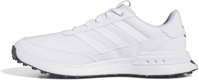 adidas Men's S2G Spikeless 24 Golf Shoes, Footwear White/Core Black, 10 Wide