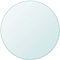 SKM Tablero de mesa redondo de cristal templado 300 mm (1,6) kg