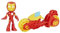 Marvel Spidey and His Amazing Friends, Iron Man Action-Figur & Spielzeug-Motorrad Spielset