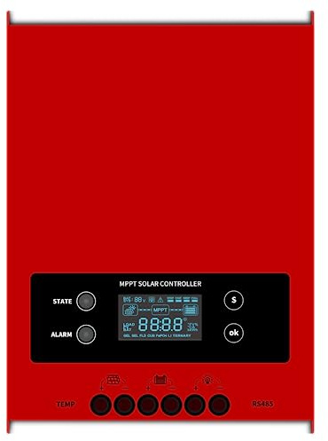 iSunergy Esmart 4 Series MPPT Laderegler 100A 12V/24V/36V/48V Auto Working Max PV 250V Intelligenter Regler mit LCD-Display für Blei-Säure- und Lithium-Ionen-Akkus