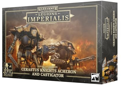 Warhammer Games Workshop Horus Heresy - Legions Imperalis - Adeptus Titanicus: Cerastus Knights Acheron and Castigator [Epische Skala]