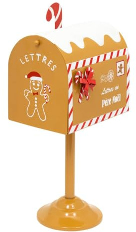 FEERIC LIGHTS & CHRISTMAS - Briefkasten aus Spice-Metall h32