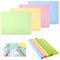 Lot de 4 tapis en silicone 40 x 30 cm - Sous-main de bricolage pour enfants - Lavable - Antidérapant - Anti-brûlure - Pour résine époxy, peinture, artisanat