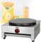 Crêpière commerciale avec plaques en fonte de 40 cm – Machine professionnelle pour crêpes et crêpes pour œufs, omelettes, hamburgers – Kit de fabrication facile de crêpes