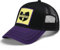 Amplified Trucker Baseballkappe mit verstellbarem Snapback-Verschluss, Atmungsaktiv - Wu-Tang Clan, Schwarz-Lila-gelb