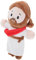 TOPPERFUN Komfortpuppe Stofftierplüschspielzeug Gefüllte Jesus-Plüschpuppe -Jesus-Puppe Urlaub Plüschfiguren Jesus Marionetten Jesus-Modell Flauschiges Jesus- PP Baumwolle