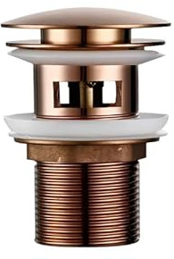 Artemis Bathroom Pop-Up Basin Sink Waste Plug (Rose Gold)