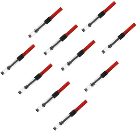 FUNOMOCYA 10pcs Universal Large Caliber Fountain Pen Ink Converters Ink Fill Assistants Pen Absorbers Replacement Repair Accessories for Writing Supplies