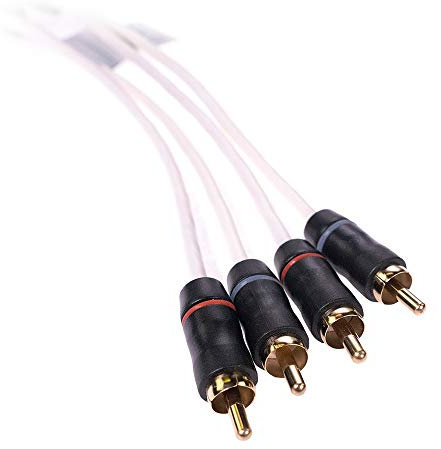 Fusion MS-FRCA12 Câble d'interconnexion audio 2 zones 4 canaux 12 ft/3,6 m