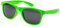 Sonnenbrille Nerdbrille Nerd Retro Look Brille Pilotenbrille Vintage Look - ca. 80 verschiedene Modelle Neon Grün